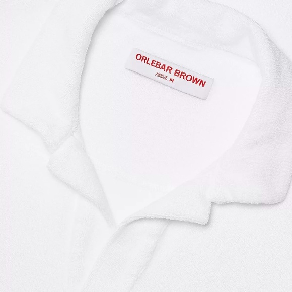 Brand New Orlebar Brown Terry Towelling Towel Polo - Picture 1 of 3